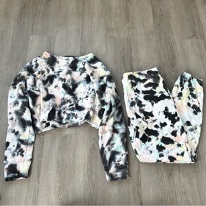 Colsie Multicolor Tie-Dye Joggers